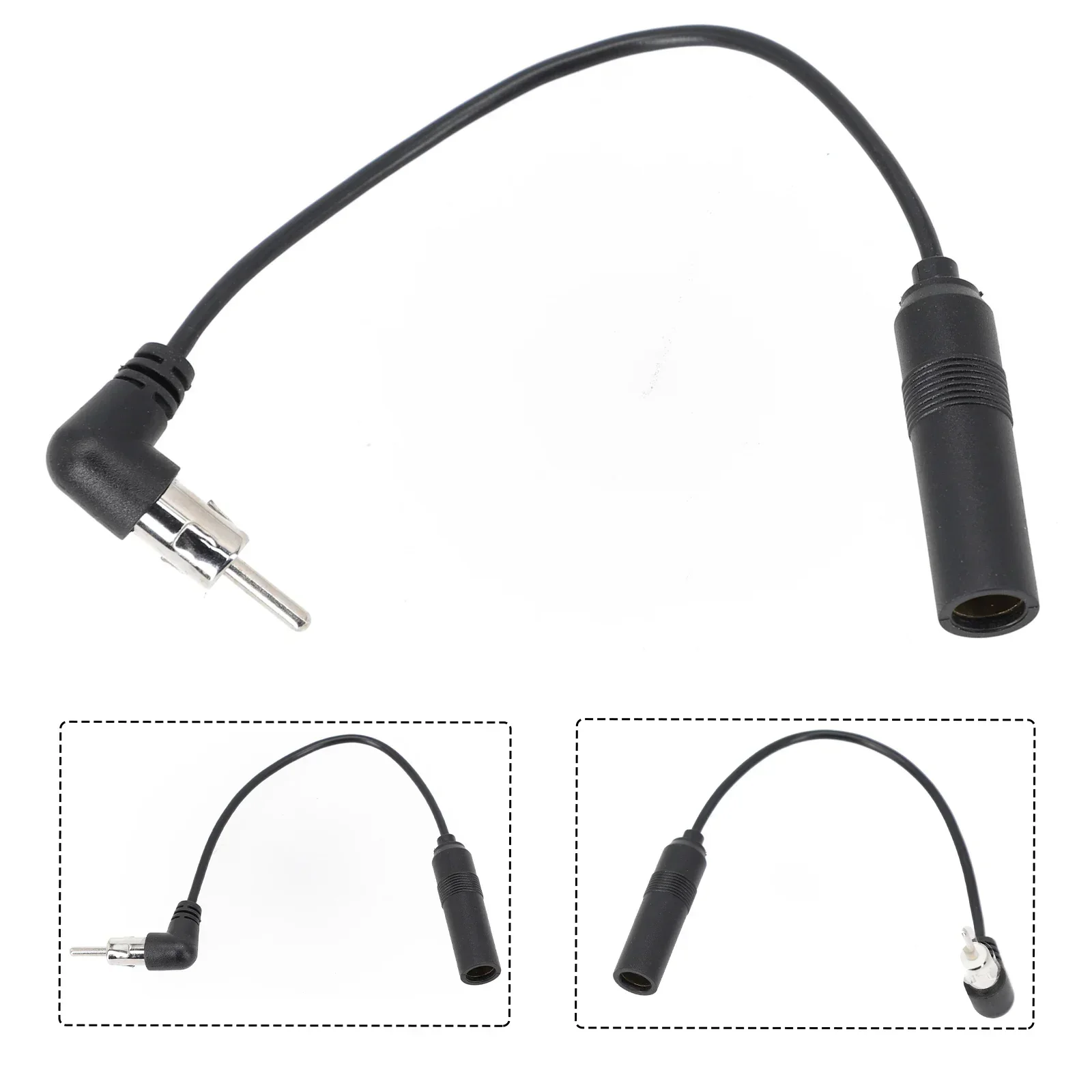 20CM Car Radio Audio Installation FM/AM Antenna Adapter For Ford Wiring Cable DC 12V Car FM Extension Antenna Accessories 