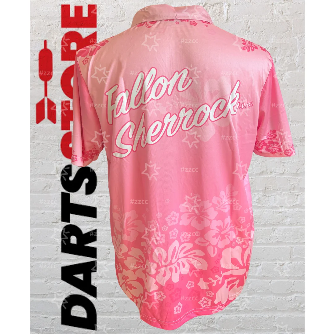 

Футболка Fallon Sherrock Replice Darts, подарок для любителей дартса, спортивная одежда для отдыха, быстросохнущая мужская футболка, детская одежда, футболка Y2k для женщин