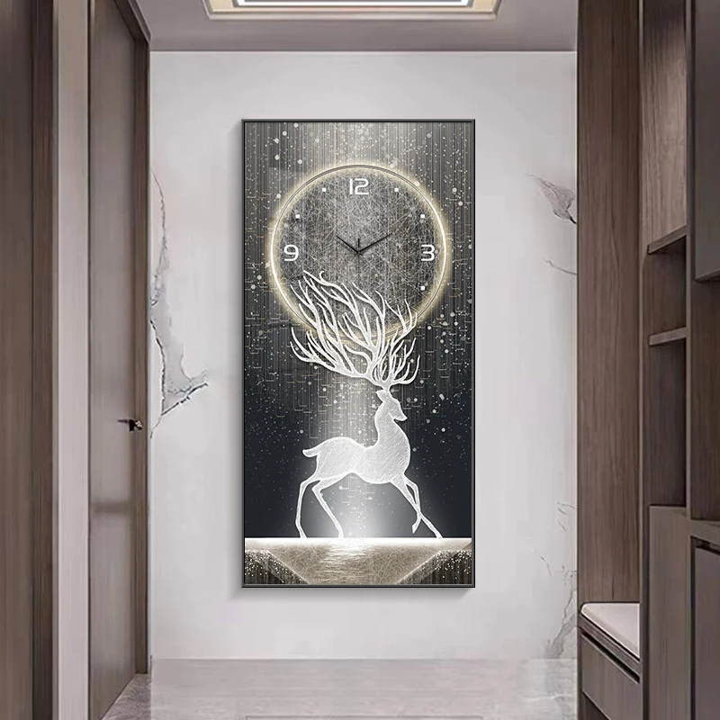 Big Size Living Room Clock Wall Luxury Art Mural Mechanism Interior Restaurant Cute Wall Clocks Fashion Reloj Room Decorations