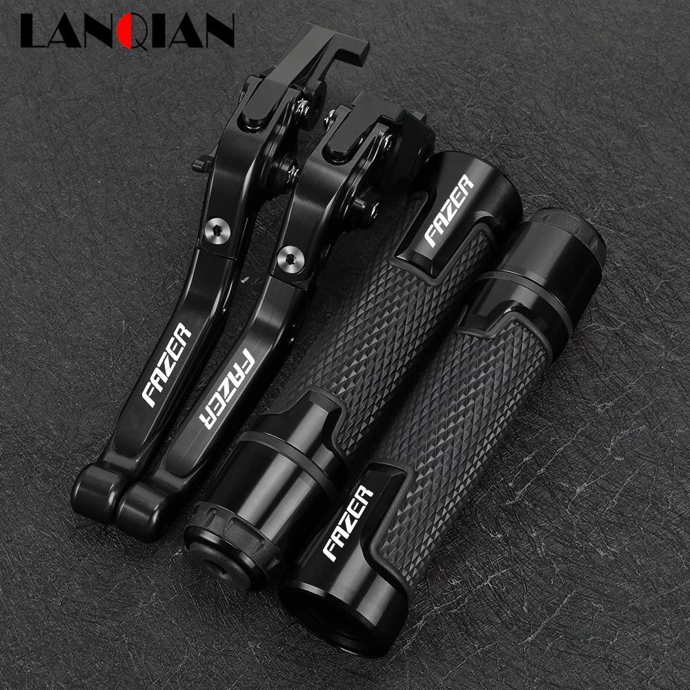 

FOR YAMAHA FZ-16 FZ16 FZS16 FAZER16 2008-2018 Motorcycle Accessories CNC Brake Clutch Levers Handlebar Hand Grips Ends