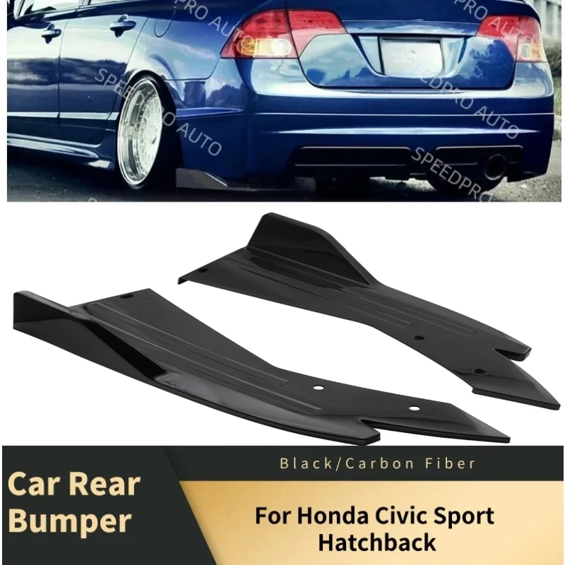 

Накладки-спойлеры на задний бампер для Honda Civic Sport Hatchback: диффузор, защита от царапин, накладки на пороги, расширители боковых юбок, комплект обвеса