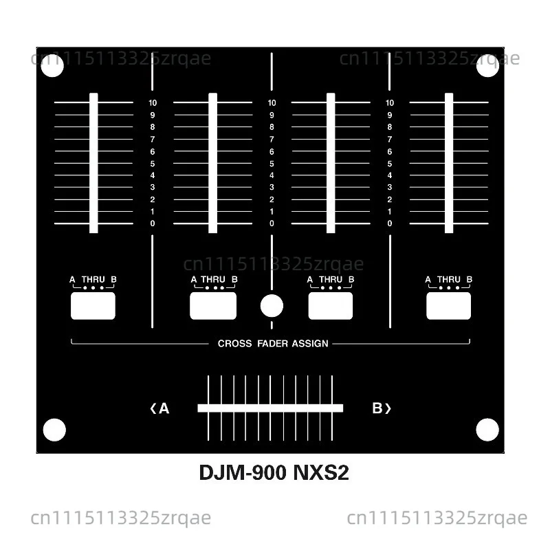 Metal Fader Panel  replacement  DAH2830 DAH2971 For DJM-900NEXUS DJM900 900SRT s