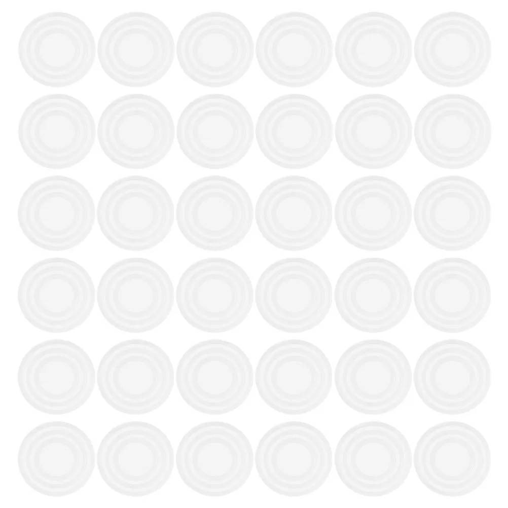 

100pcs Anti Slip Pads For Furniture Glass Table Tops Clear Silicone Bumpers Non-Slip Surface Protectors Prevent Scratches