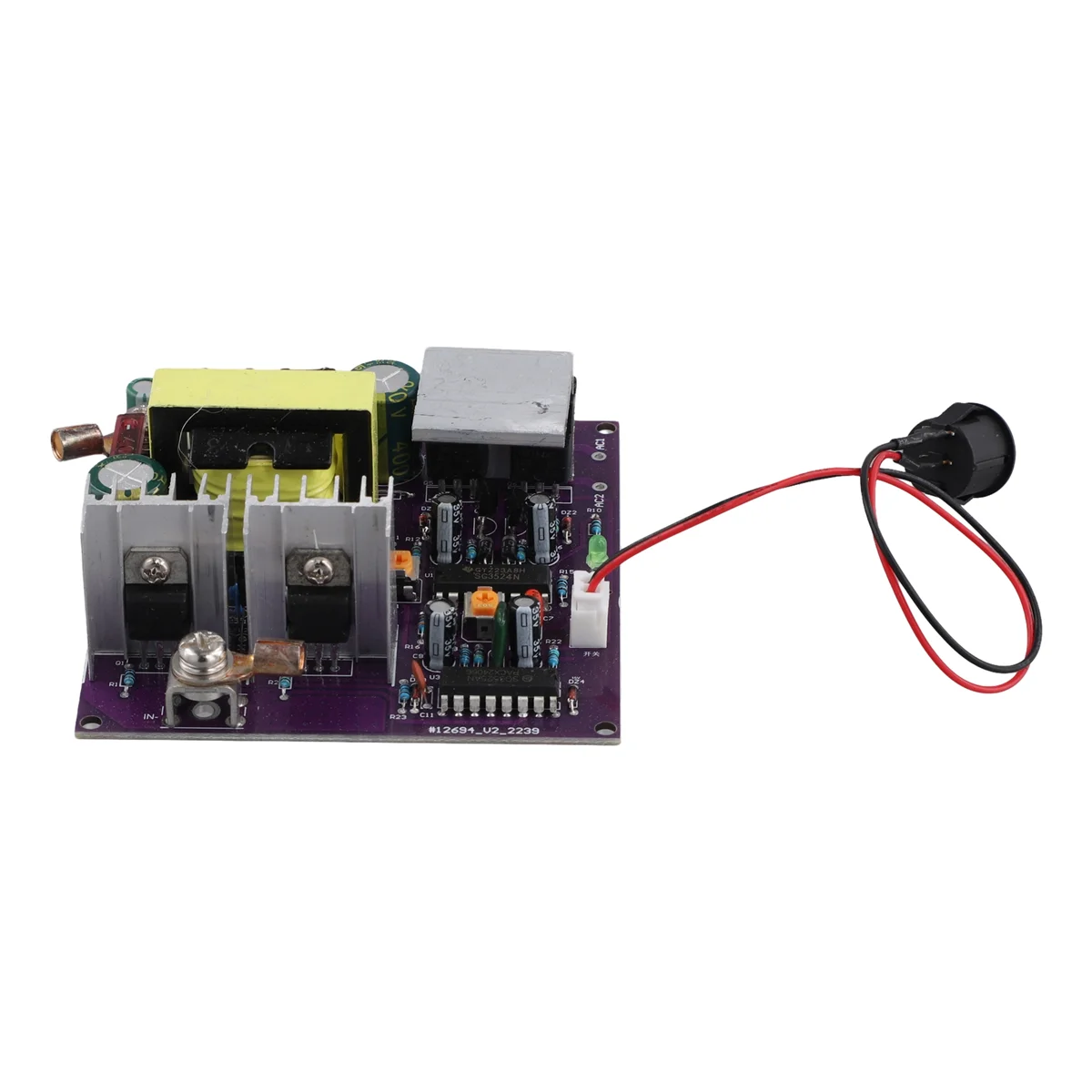 300W Corrected Sine Wave Inverter Board 50-60Hz DC-AC 12V to 220V Step Up Boost Converter Power Supply