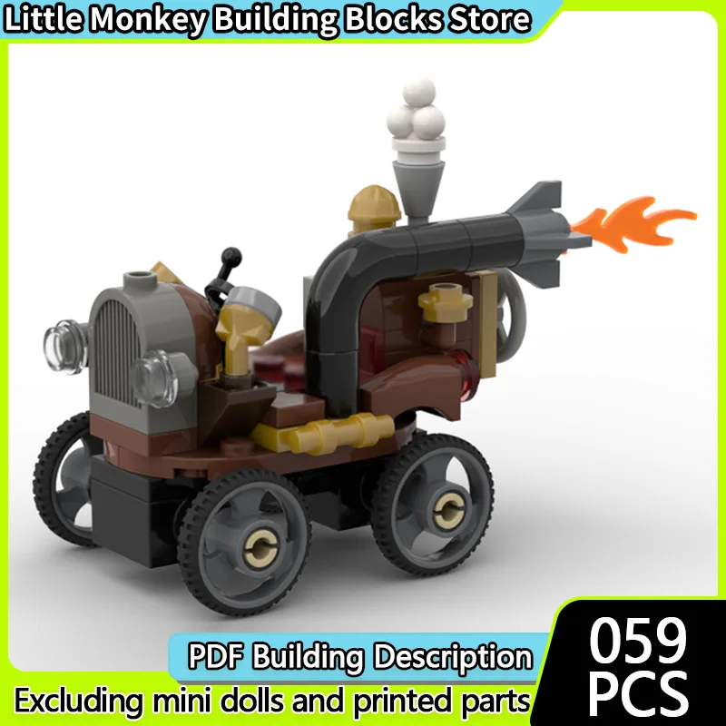 

Speed Racing Car Model MOC Building Bricks Steampunk Racing Car Modular Technology Children Holiday Gifts Assemble Toys Suit