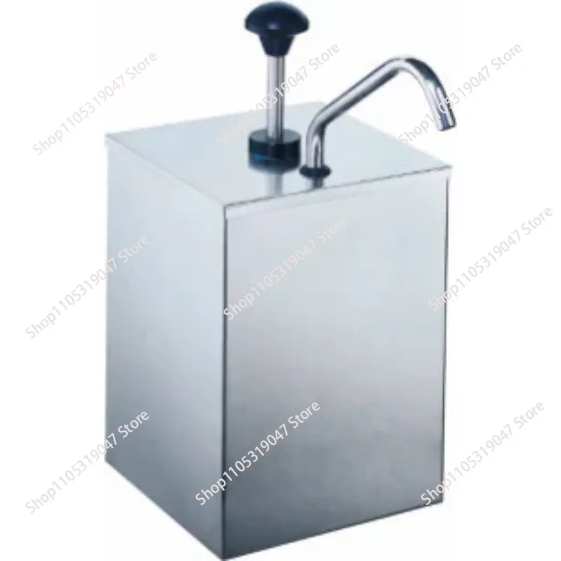 3 Bucket Sauce Dispenser Pump Squeeze Condiment Dispensing Stainless Steel Top Quality