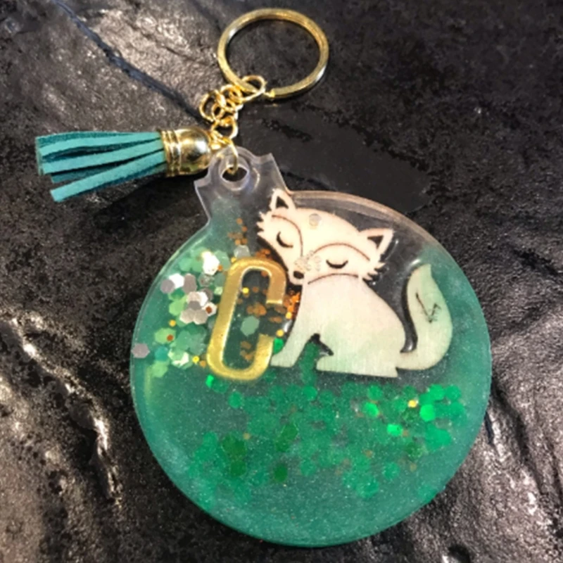 Рисунок 2 - Круглая форма из смолы для рождественского орнамента