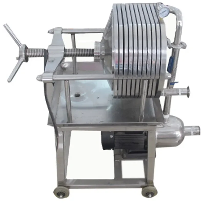 Stainless Steel Automatic Plate and Frame Filter Press Equipment for Home Use for Beer Wine Oil Condition Used