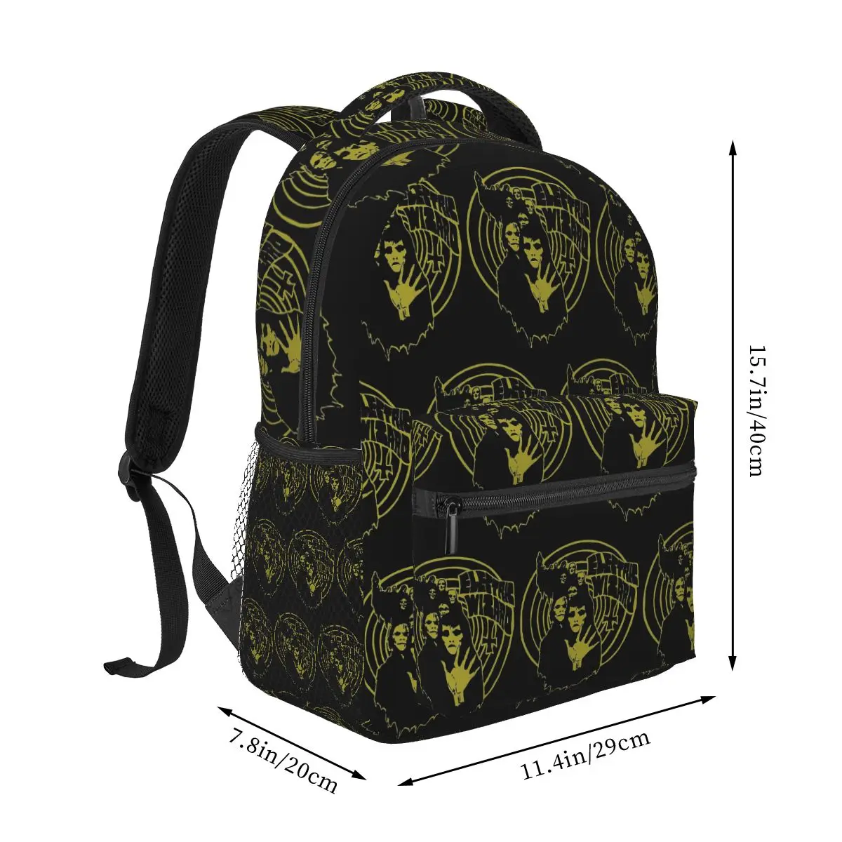 Band Electric Wizard Hills Have Eyes Backpacks Boys Girls Bookbag Students School Bags Cartoon Travel Rucksack Shoulder Bag