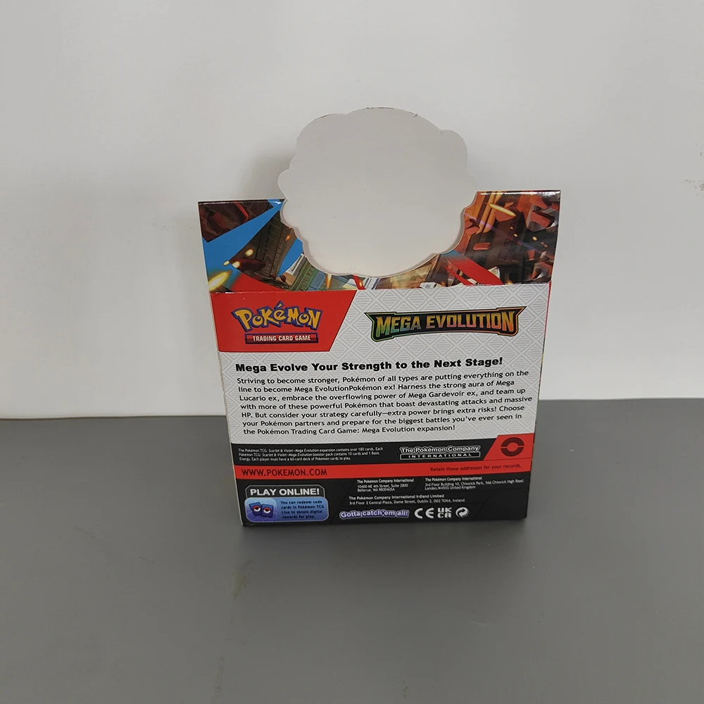 360 قطعة/المجموعة/مجموعة من بطاقة البوكيمون MEGA EVOLUTION SCARLET & VIOLE 151 تطورات منشورية بطاقة تعامل المعركة الداعم الإنجليزي #3