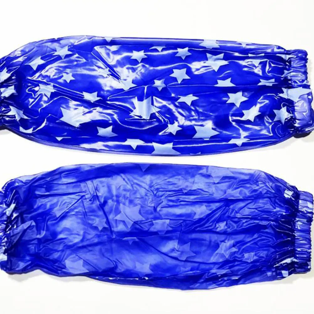 

2 пары защитных нарукавников из ПВХ, водонепроницаемых, маслостойких, для кухни, приготовления пищи, уборки, легкие, дышащие, с эластичными манжетами