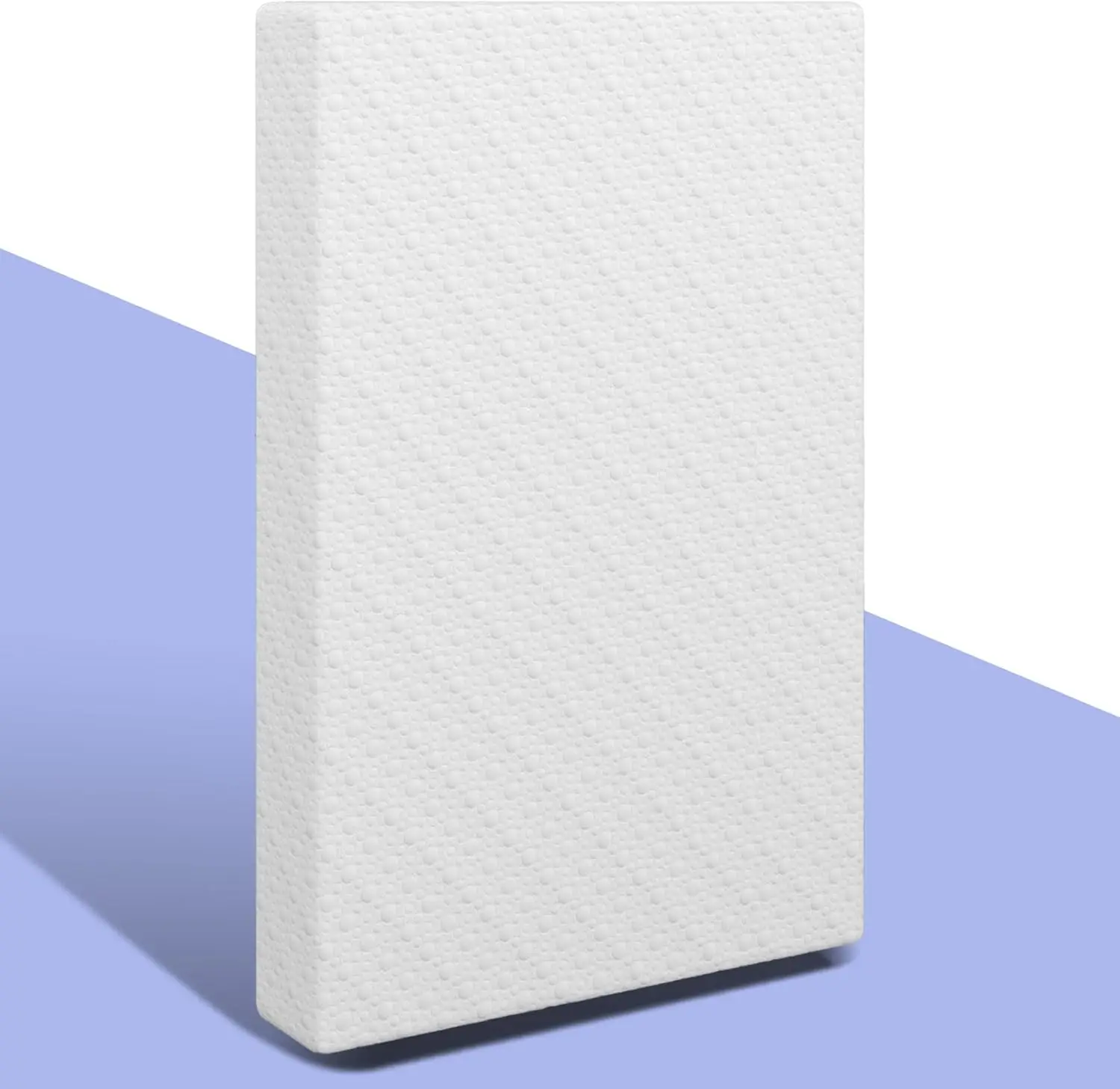 

Мини-матрас из пены 3x24x38 дюймов, водонепроницаемый дышащий чехол, средняя жесткость, белый