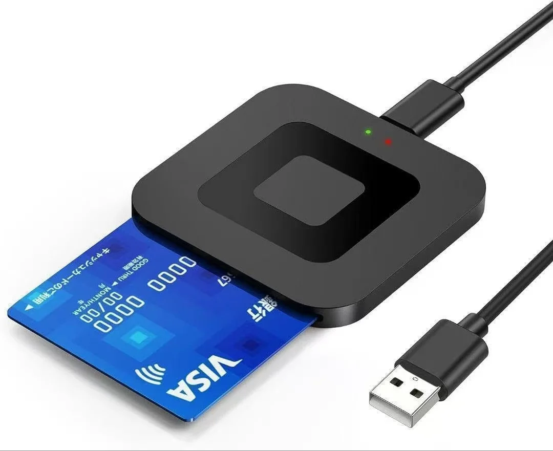 

UTHAI X05 Square Smart Card Reader USB 2.0 ATMC AC DNI IC Bank Card Tax Reporting Device for Business And Finance
