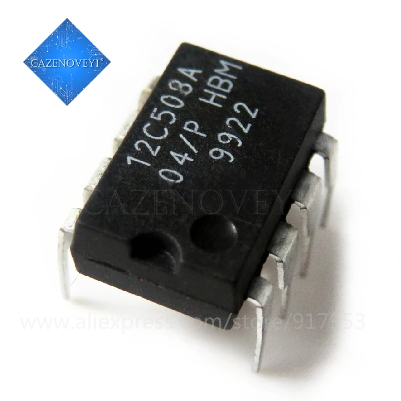 5 개/몫 PIC12C508A-04I/P 12C508A DIP-8 새로운 원본 재고 있음