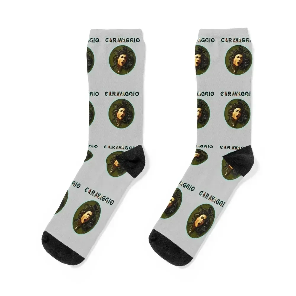 caravaggio Socks halloween Non-slip Running hiphop Women's Socks Men's essential basketball FASHION Socks For Man Women's