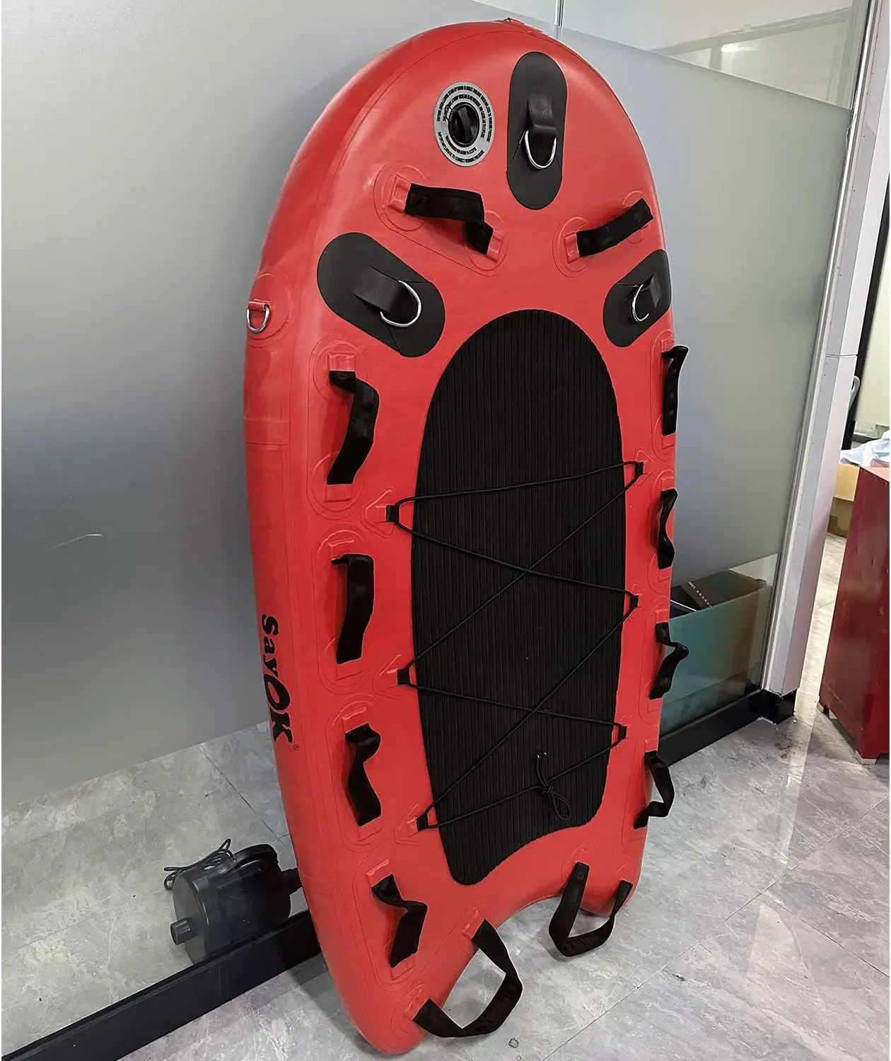 Tabla de Paddle inflable de PVC de tamaño personalizado, 180cm, windsurf y barco de rescate para Surf, bote inflable Jetski