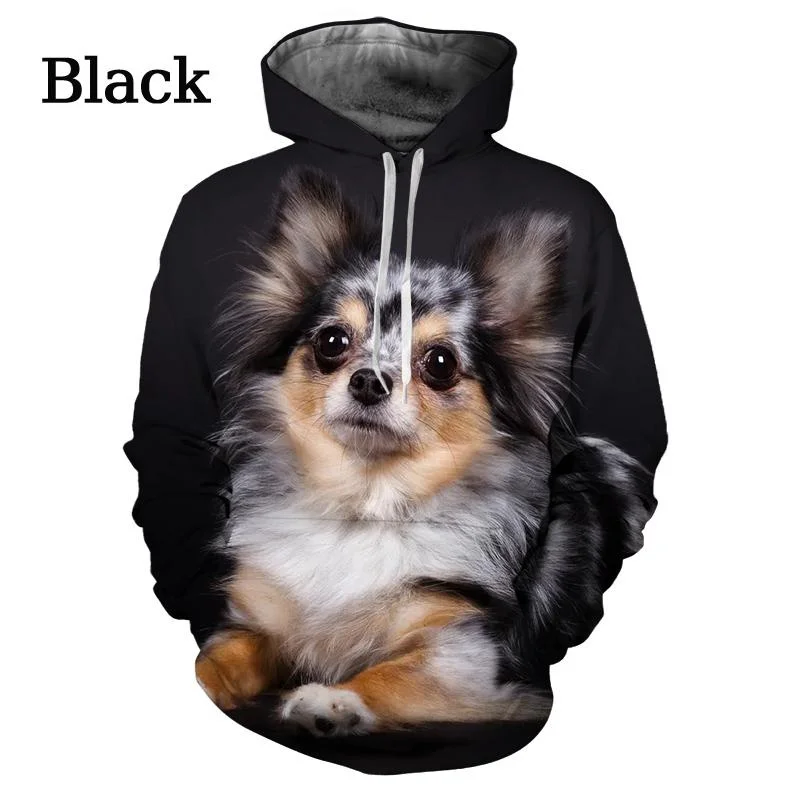 Cool Fashion Animal Dog Printing Hoodie Men Ladies Casual Hoodies Pullover 3d Sweatshirt