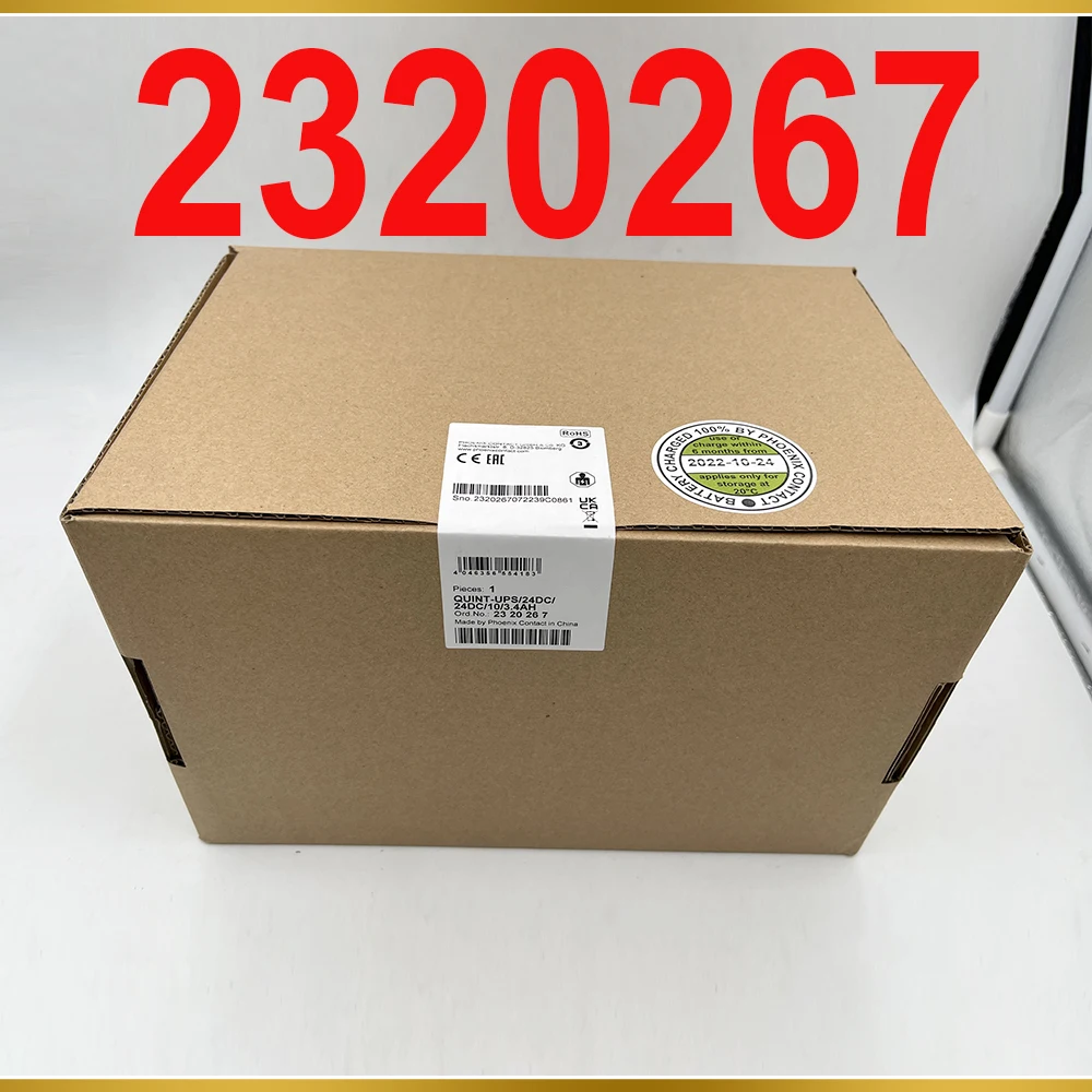 For Phoenix Power Supply QUINT-UPS/ 24DC/ 24DC/10/3.4AH 2320267