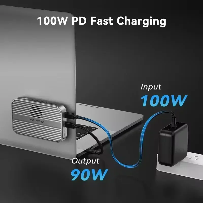 Acasis USB-C SSD Enclosure for iPhone 17/18 Pro|M.2 NVMe External