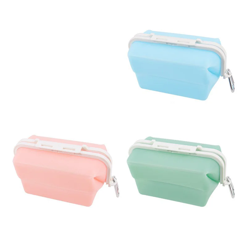 

Складной Ланч-бокс из силикона с прямыми волосами в наличии