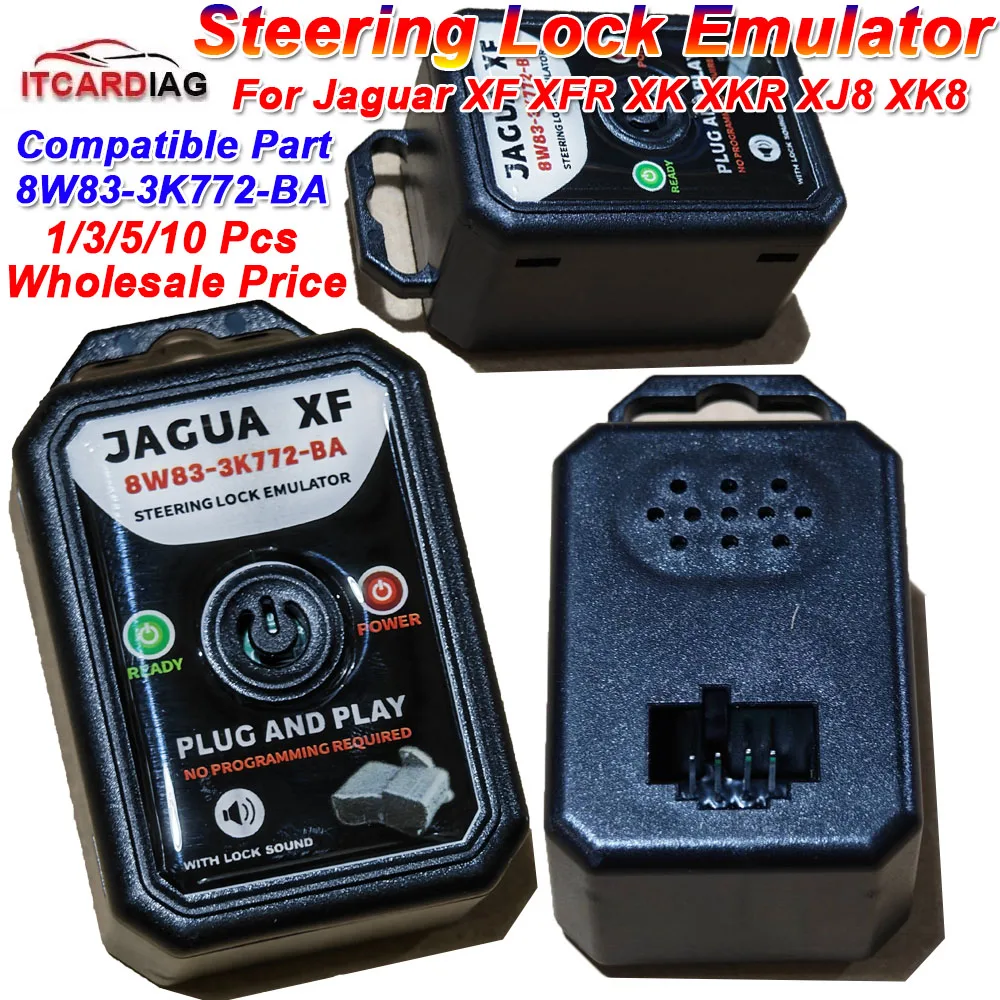 Steering Lock Emulator For Jaguar XF XFR XK XKR XJ8 XK8 High Quality Steering Emulator Part Number 8W83-3K772-BA Plug & PlAY