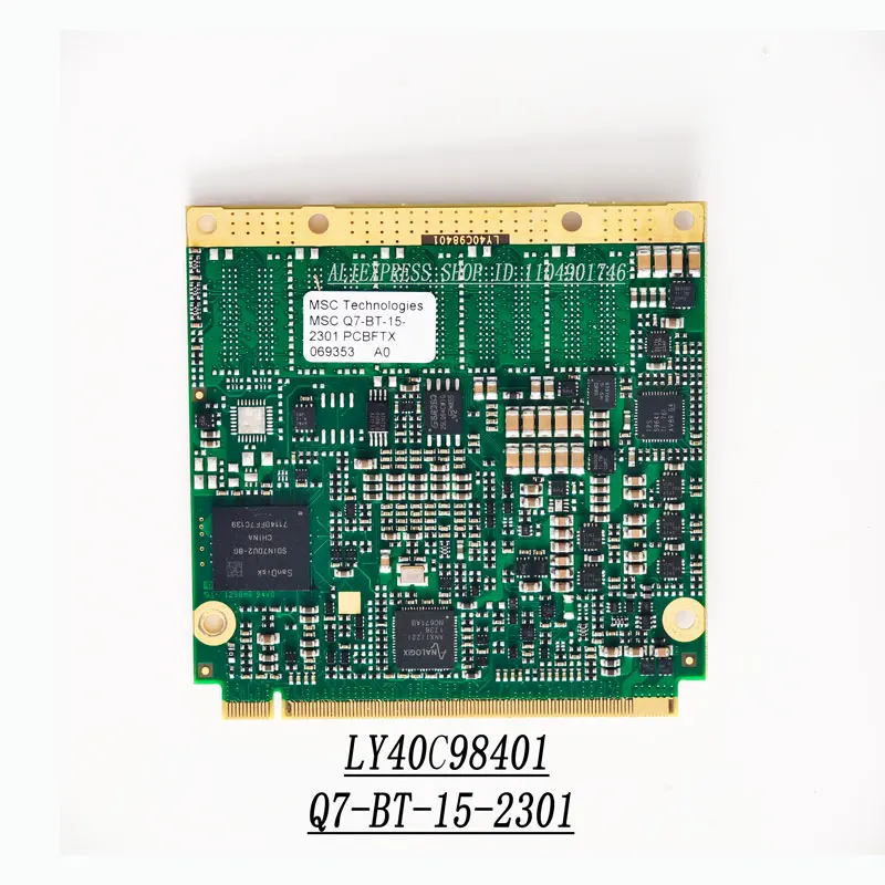 

Подходит для MSC Q7-BT-15-2301 PCBFTX 069353, встраиваемая промышленная плата управления LY40C98401, материнская плата с процессором