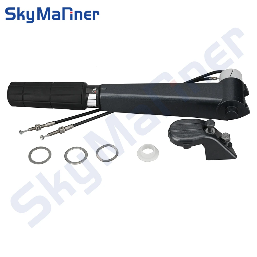 

Рычаг дроссельной заслонки рулевого управления с кабиной 6B4-W0084 для подвесного двигателя Yamaha 2T 9,9 л.с. 15 л.с. 6B3 6B4-42111 Корабельные детали