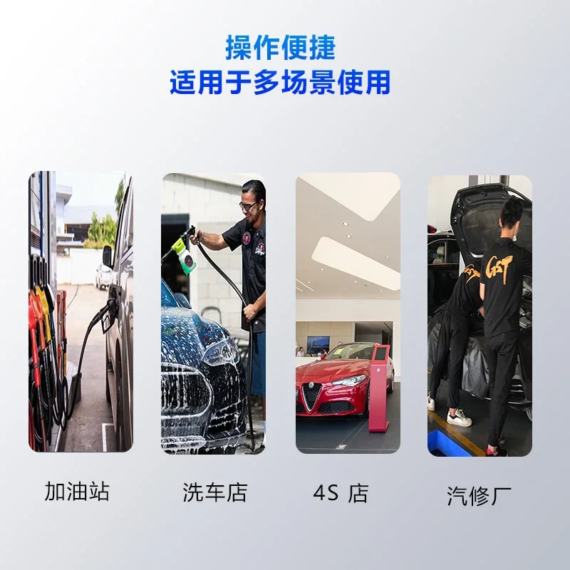 آلة أوتوماتيكية شحن الضغط المحدد مسبقًا ومنفاخ إطارات السيارة #3