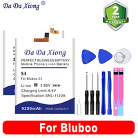 New BlubooS3 BlubooS8Plus BlubooD2 BlubooS8Lite BlubooS1 Battery For Bluboo Xtouch S1 D2 S3 S8 X500 Picasso Maya Max Plus Lite