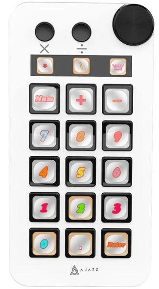 AJAZZ AKP03E/AKP05E/N1 Console Toetsenbord Desktop Assistent Paneelcontroller Voorraadhandel Live streaming Audio Mixing Programmeerbaar