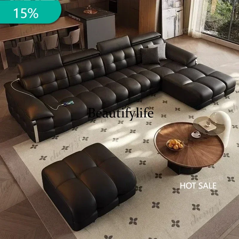 

M182 Modern Luxury Lawrence Sofa Leather Living Room Sofas Couch Armchair Home Furniture Leisure Sofa Armchairs Chaise Lounges