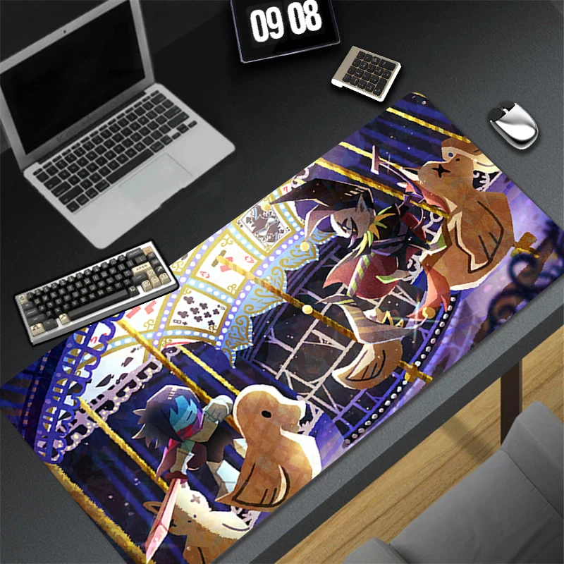 

Mousepad Pattern Game Pad Rubber HD Mouse Pad PC Accessories Desk Mat Non Slip Office Table Mat Gamer D-deltarune Keyboard Pad