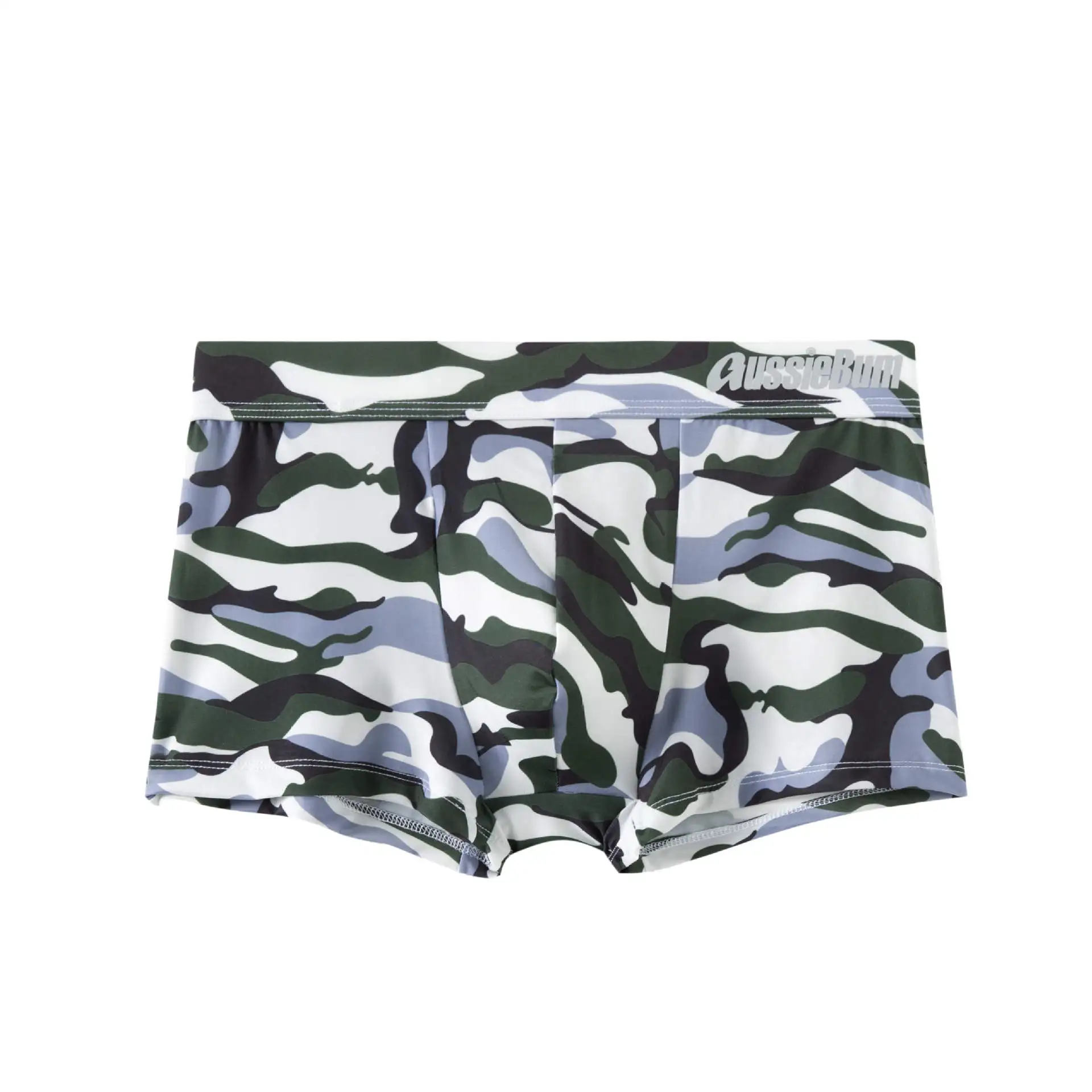 Aussiebum men\'s boxers breathable ice silk camouflage low-rise men\'s boxers panties