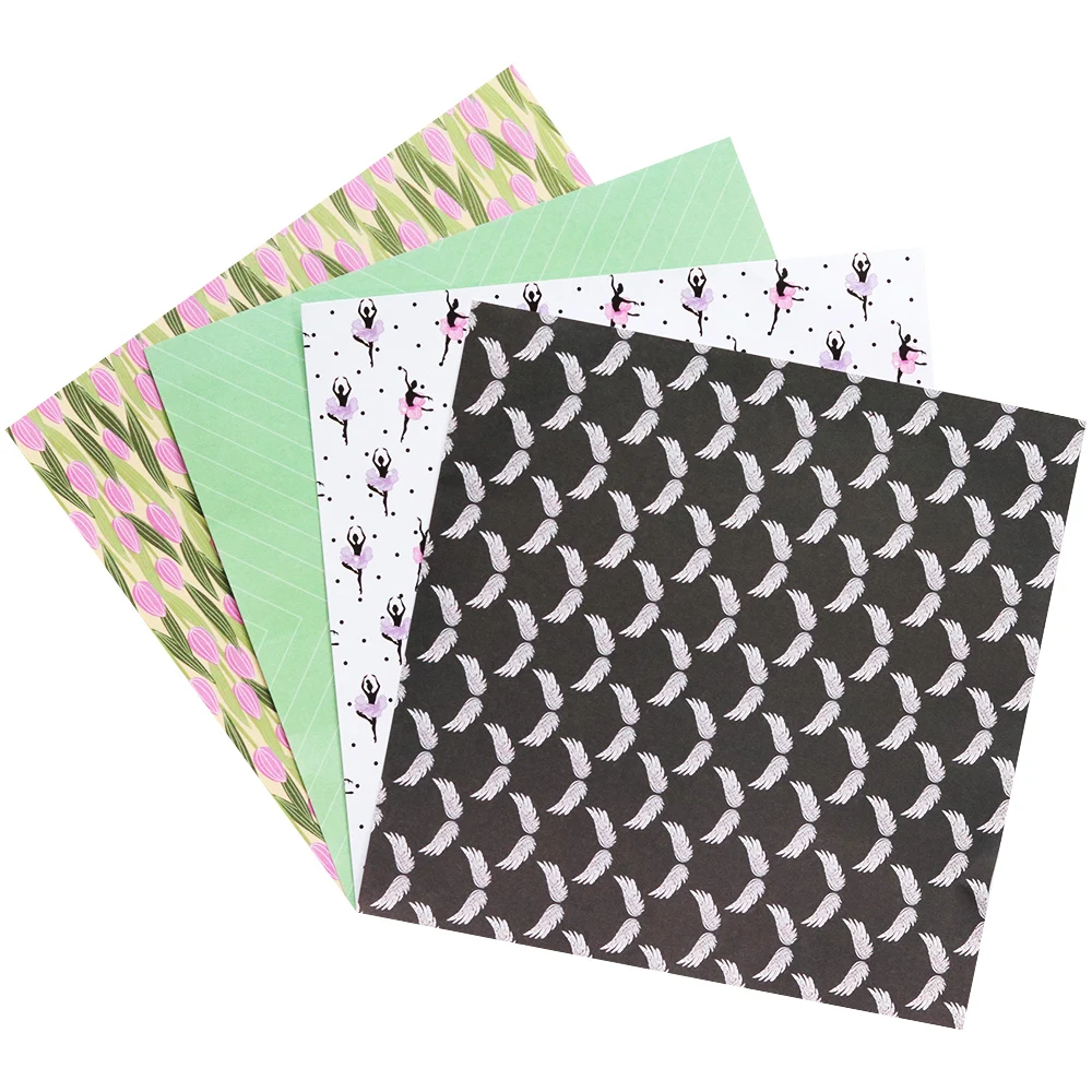 Creative Path 6 Zoll Diamant-Herzmuster Scrapbooking-Hintergrundpapier Vintage Journal Dekoratives Papier für Origami – Detail 7