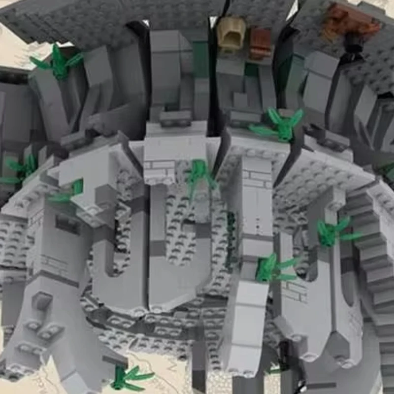 

Ring Movie Series UCS Weathertop MOC Building Blocks Fortifications Model DIY Assembly Bricks Toys Architecture Collection Gifts