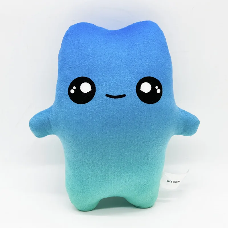 

Новая плюшевая кукла Fortnite Sprites, 20 см, мультяшная милая мягкая синяя градиентная большие глаза, плюшевая кукла, игрушка, игровая периферия для ребенка, подарок