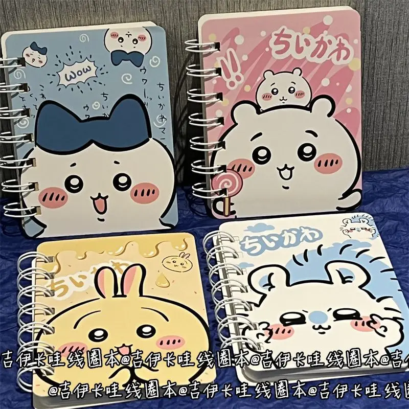 Jiikawa Lined Coil Girl Notebook, High-Style Student Lined Notebook, Cute Study Supplies, Back-to-School Gift