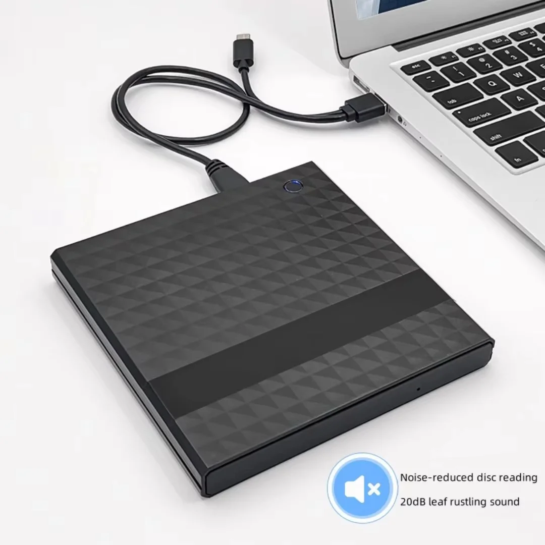 外付け USB 3.0 Type-C DVD/CD ドライブ、デスクトップおよびラップトップの両方と互換性のある高速外付け DVD-RW バーナー/プレーヤー
