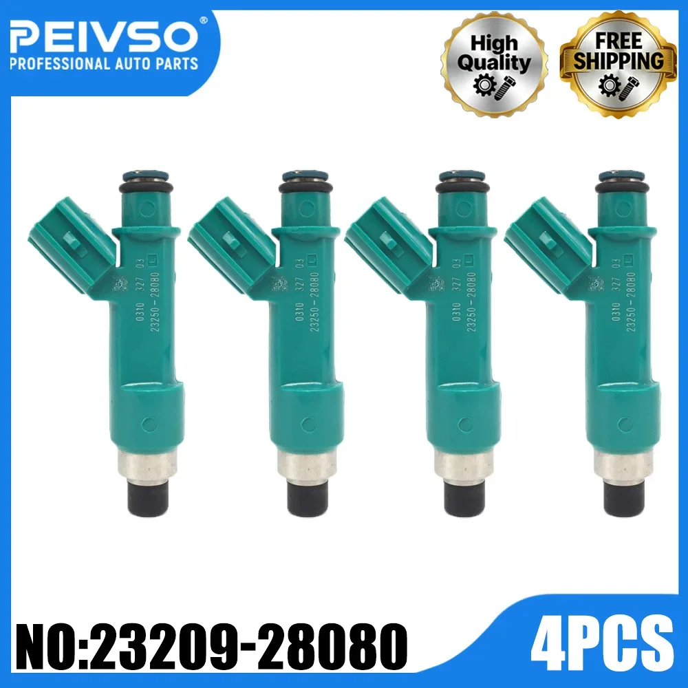 Inyectores de Combustible 23209-28080 para Toyota Corolla, Camry, Rav4, Solara, Scion 2.4L 2004 2005 2006 2007 2008-2013 23250-0H030 23250-0H060