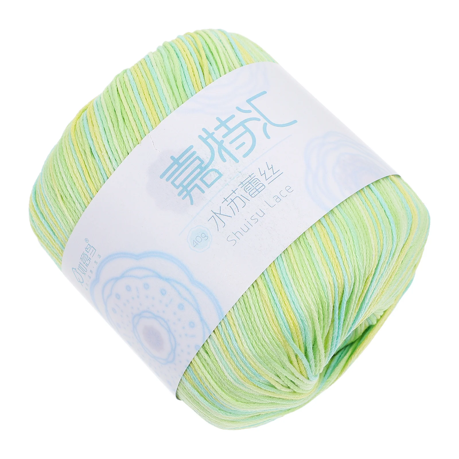 

Cotton Cord Lace Yarn Softer Durable Knitting String Perfect DIY Craft Rope Handmade Weaving Yarn for Sweaters Scarves Hats