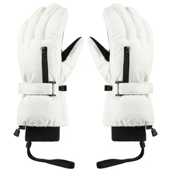 LOCLE Winter Warm Windproof Ski Gloves Men Women Touch Screen Skiing Snowboard Gloves Cycling Hiking Snowmobile Gloves