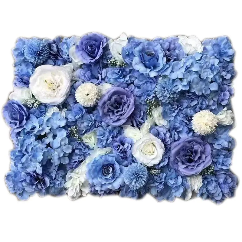 Wedding Decorative Flower Wall Artificial Silk Flowers Home Decoration Accessories Party Backdrop Photography Props Customized
