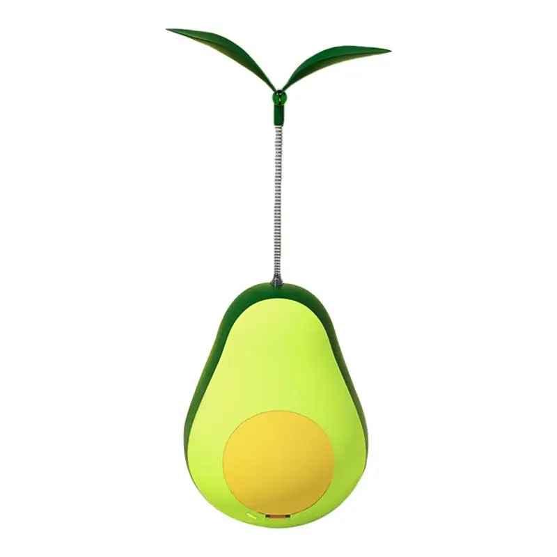 

Pet Toy Can Be Rotated Fun Self-hey Catnip Cat Toy Avocado Shape Catnip Kitten Playing 360 Wall Stick On Cat Toy Interactiv