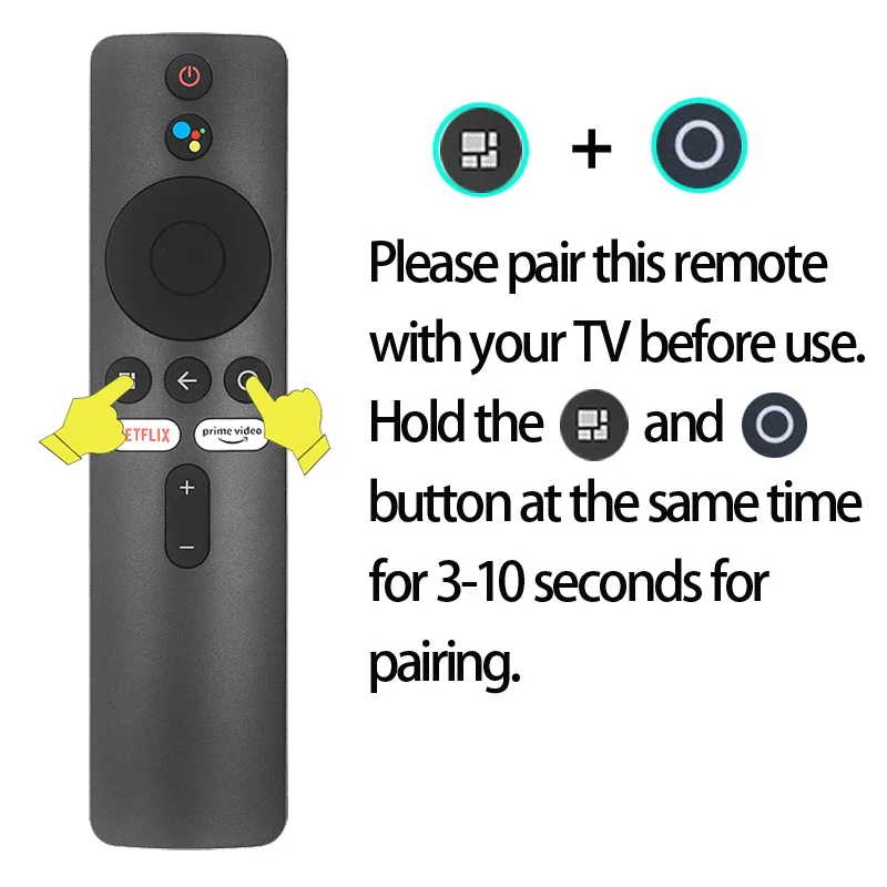 Pilot zdalnego sterowania Xiaomi TV Stick 4K XMRM-M2, nie pasuje do pilota MI Box S lub Mi TV Model 4X/4A, MDZ-27-AA