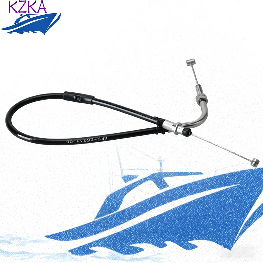Boat Engine 2 Stroke Throttle Cable Assy 6F5-26311 For Yamaha Parsun Makara 40HP E K 40J 6F5-26311-00 6F5-26311 Replaces Parts