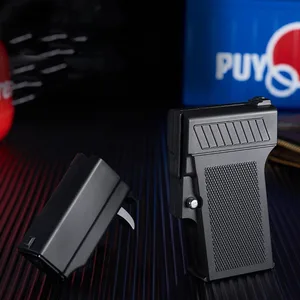 Yaratıcı bütan tipi Bölünmüş, çakmak, çakmak, e-sigara için özel kutu, 8 normal sigara tutabilir, yeni Çakmak için en iyi 10 satış-özel-no. 9