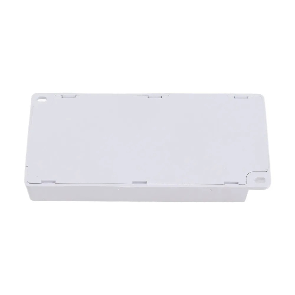 12V 5A LED Cabinet Light Power Supply 12-60W PC Retardance LED Driver USPlug Integrated 6-Bit Jump Wire Power Supply Transformer