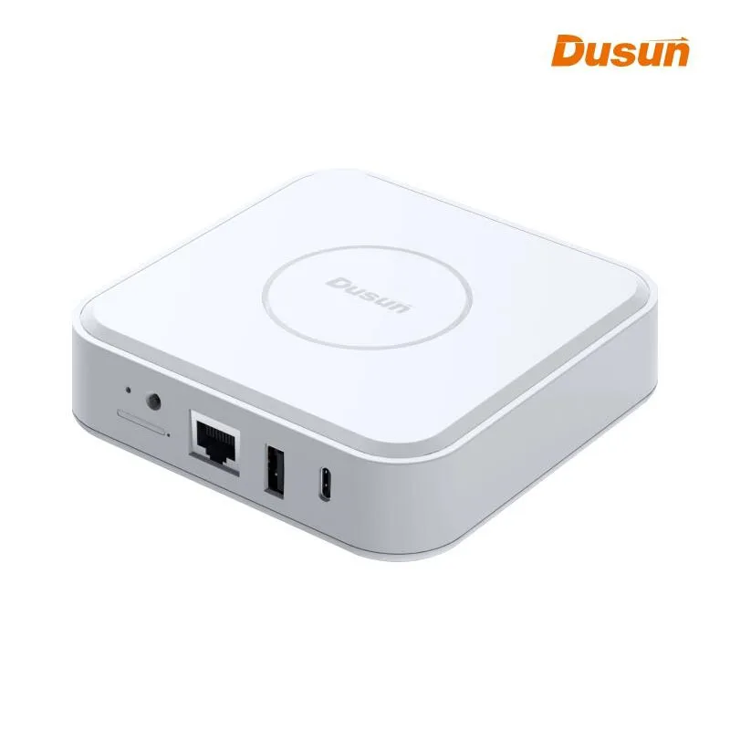 بوابة DUSUN BLE+Zigbee+Z-Wave+LTE DSGW-210-HA IOT، منصة مساعد المنزل تم تركيبها مسبقًا