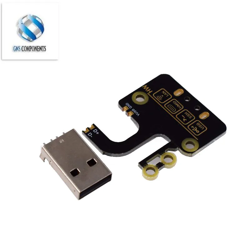 10pcs/lot USB Adapter Expansion Board Module Fr Raspberry Pi Type-A Connector Zero/Zero W/Zero WH USB Interface Electronic Board