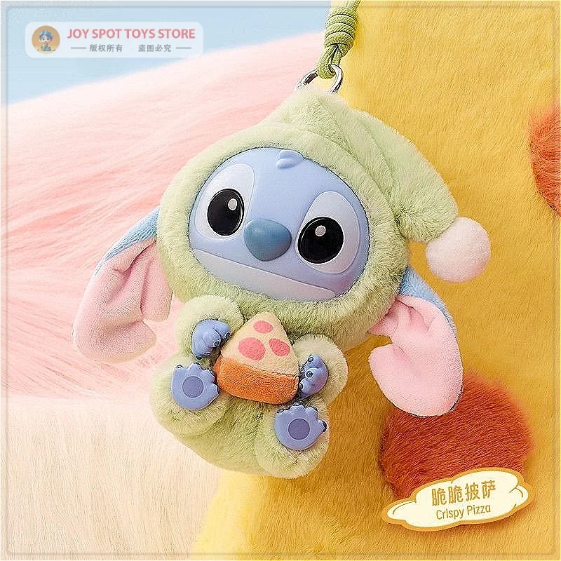 Miniso New Stitch Eat Some Thing Before Sleep Series Виниловая слепая коробка Сумка Подвеска Милая плюшевая кукла Mystery Box Игрушка-сюрприз Подарки